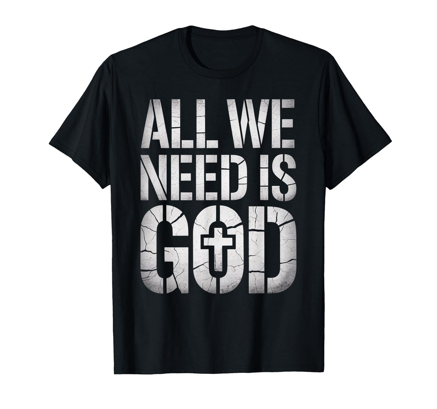 Christian Shirts for Men Inspirational God Faith Jesus T-Shirt