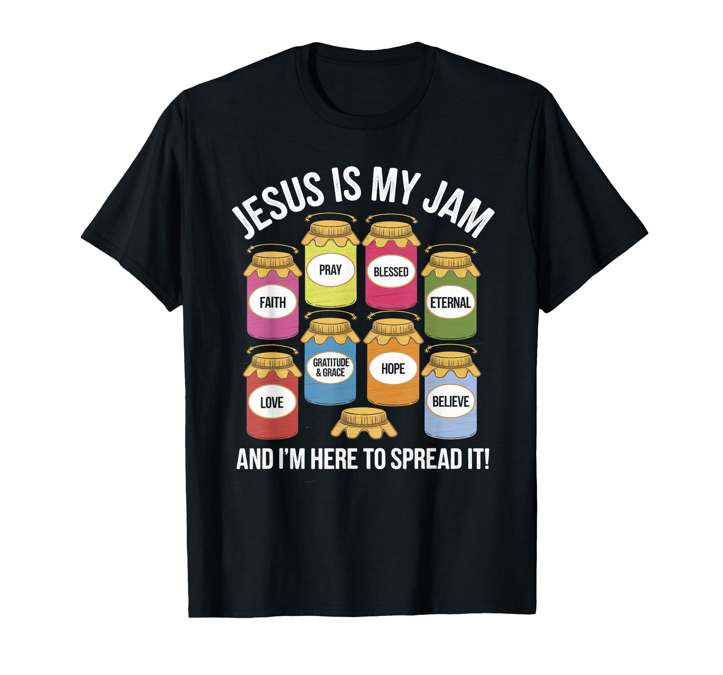 Jesus is My Jam Tshirt Men Women Christian Bible Verse T-Shirt