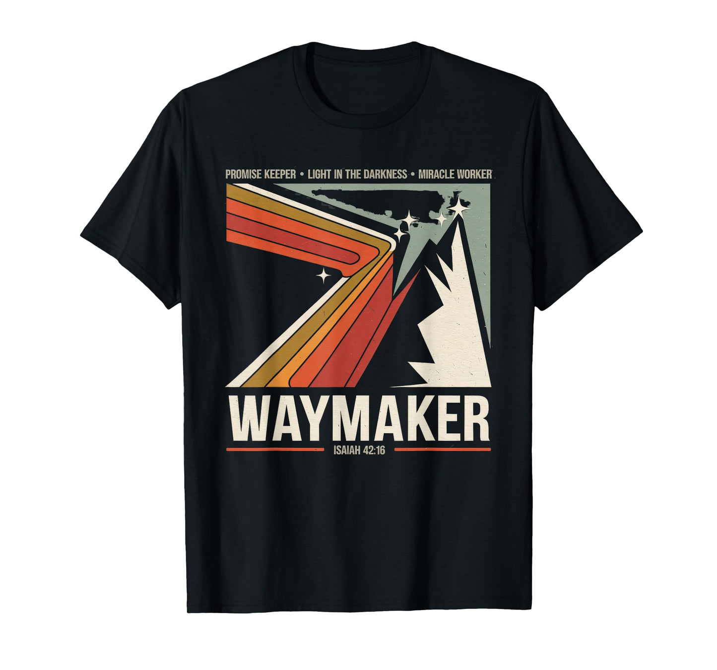 Waymaker Tshirt Promise Keeper Miracle Worker God Christian T-Shirt