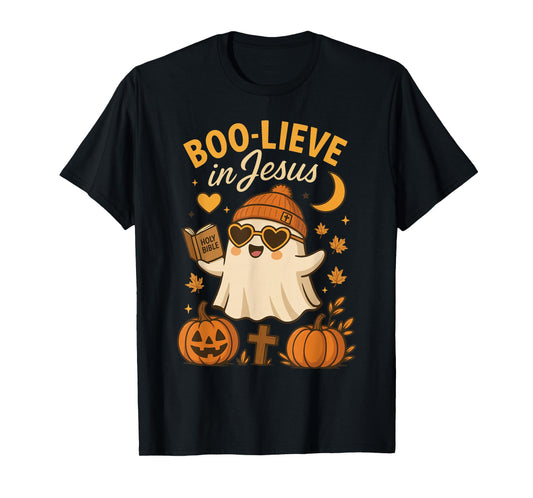 Boo-Lieve in Jesus T-Shirt