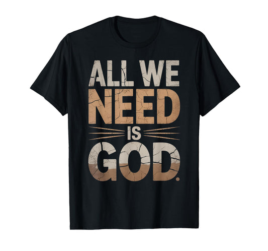 Christian Shirts for Men Inspirational God Faith Jesus T-Shirt