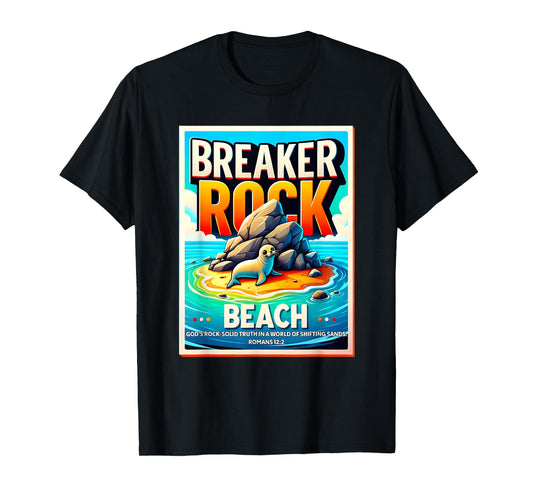 Breaker Rock Beach God's Rock-Solid Truth VBS 2024 Christian Men Women Kids T-Shirt