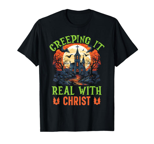 Christian Halloween Jesus Christ Trick Or Treat Christianity T-Shirt