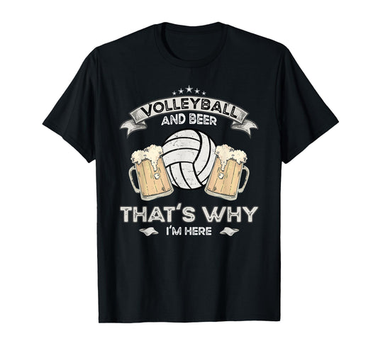 Funny Volleyball Quotes Beer Jokes Party Favors T-Shirt