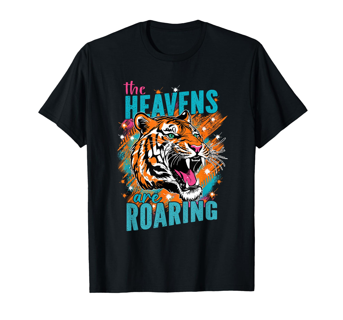 The Heavens are Roaring Psalm 19:1 Christian Faith Women Men T-Shirt
