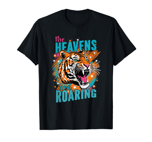 The Heavens are Roaring Psalm 19:1 Christian Faith Women Men T-Shirt