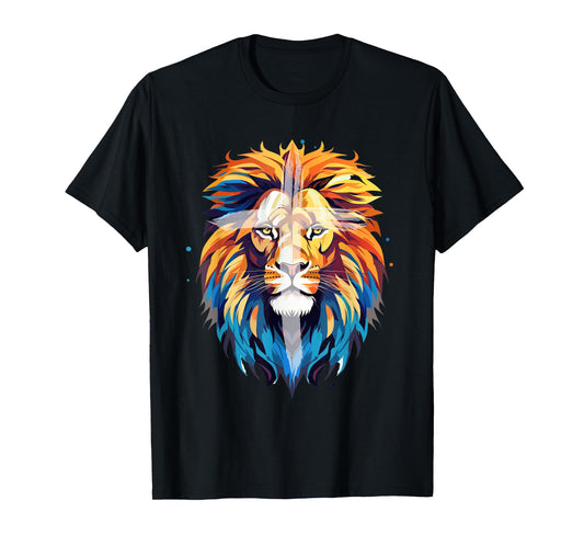 Jesus Lion of Judah Jesus Cross Faith Christian Kid Men Girl T-Shirt