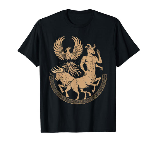 Atlas Ancient Greek Mythology Greek God Greece Mythologist T-Shirt