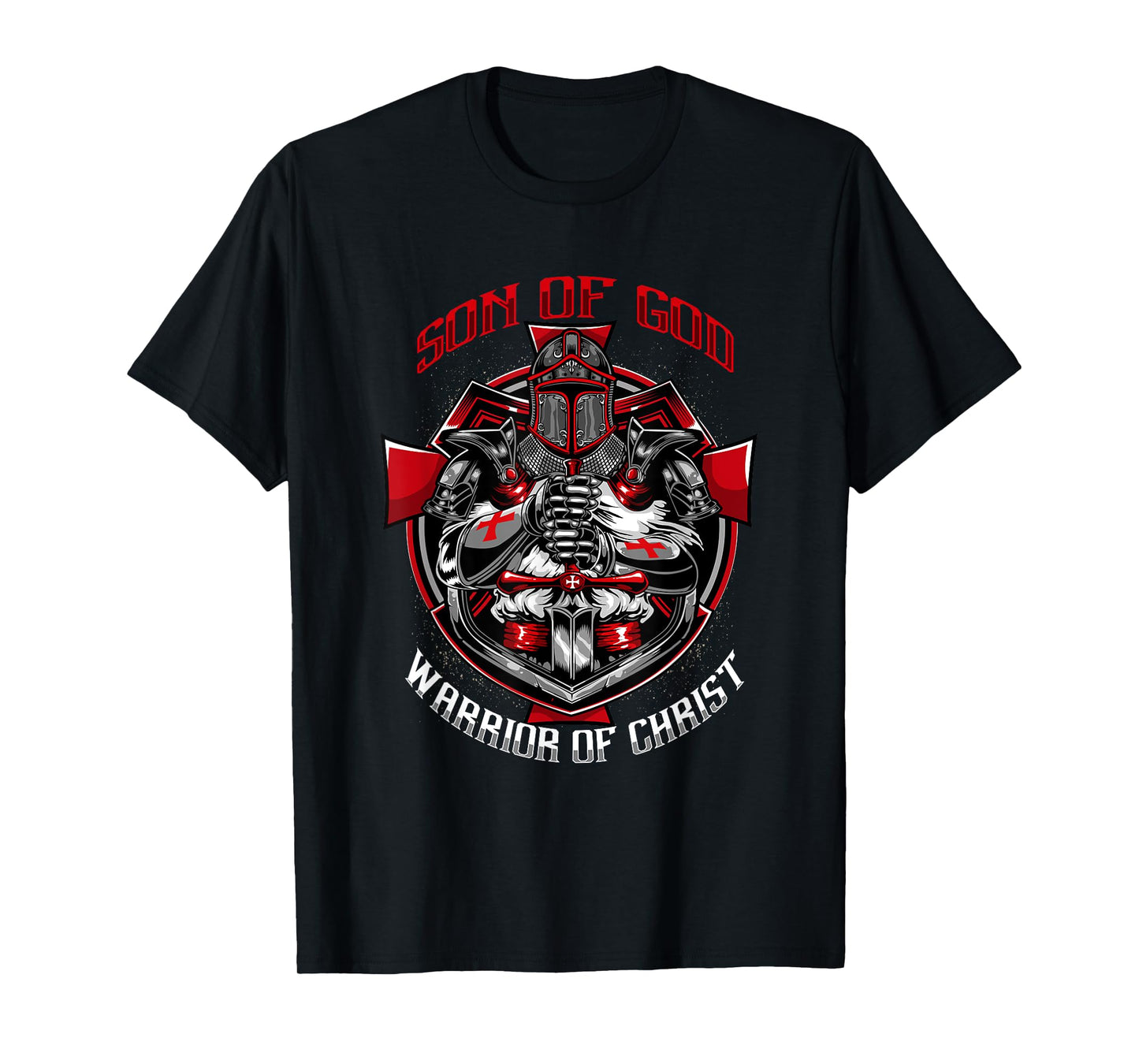 Knights Templar Son Of God Warrior Of Christ T-Shirt T-Shirt