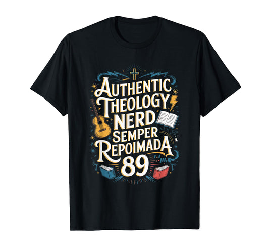 Theology Nerd 1689 Reformed Christian Seminary T-Shirt