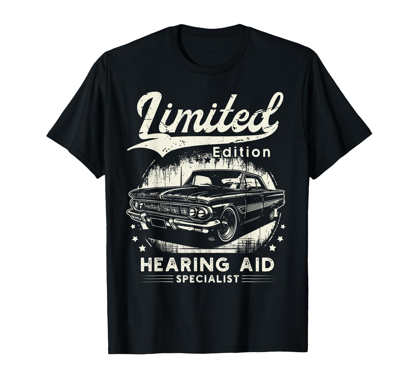 Hearing Aid Specialist Job car Birthday Worker Professional T-Shirt