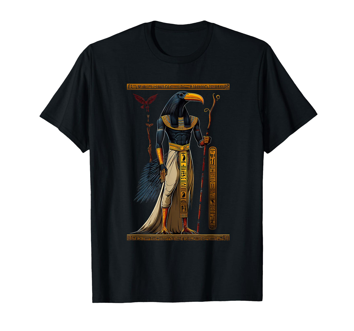 Egyptian God Egyptology Ancient Egypt Horus Tutankhamun T-Shirt