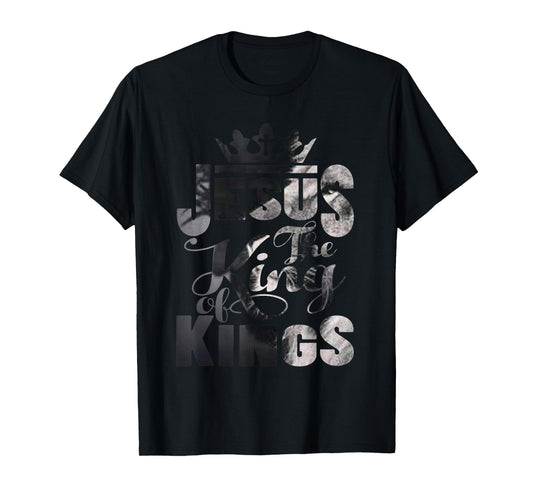 Jesus is My King – Bold Faith and Strength Design T-Shirt