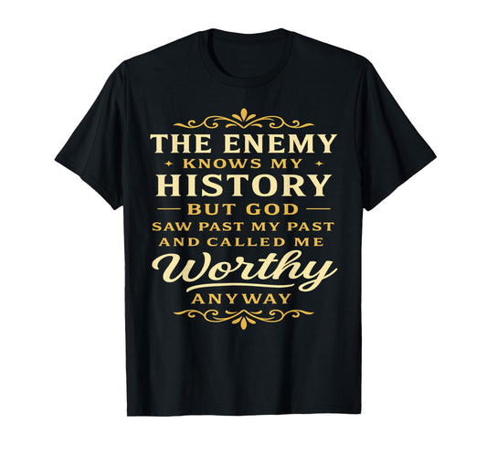 Inspirational Christian Religious Faith Based God Themed T-Shirt