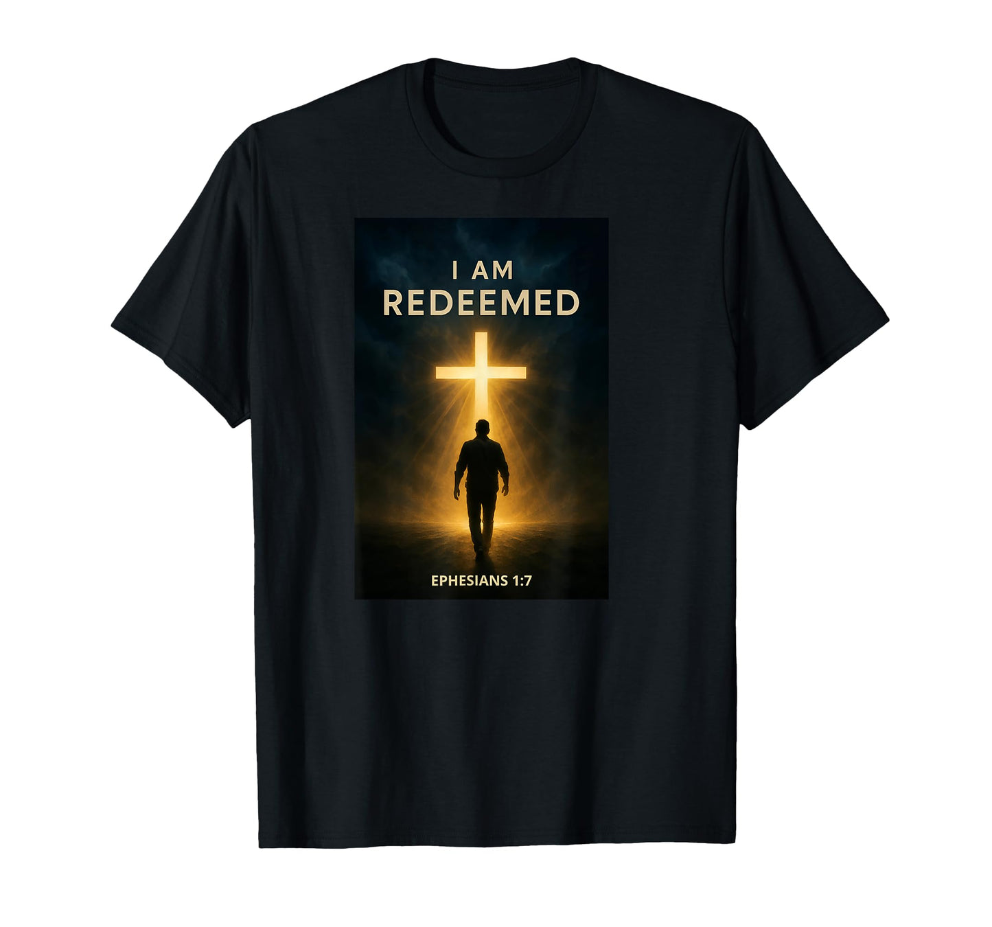 I Am Redeemed Powerful Ephesians 17 Scripture Bible Verses T-Shirt