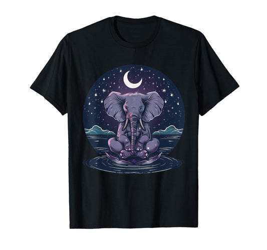 Elephant Meditation Spirituality Buddhist Yoga Zen Buddha T-Shirt