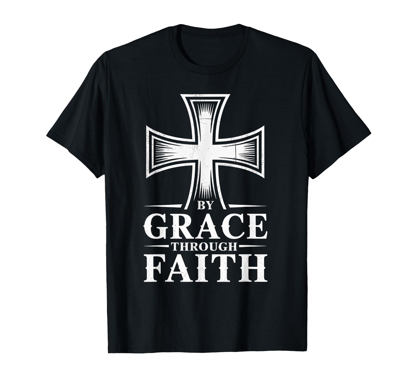 Christian Ephesians 2:8-9 Graceful Faith Tee T-Shirt