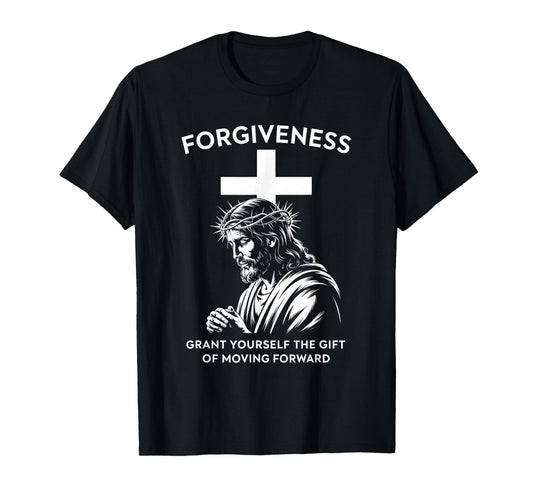Forgiveness Cross & Christ Christian Streetwear T-Shirt