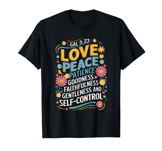 Awesome Galatians Fruit Of The Spirit Religious Verses T-Shirt