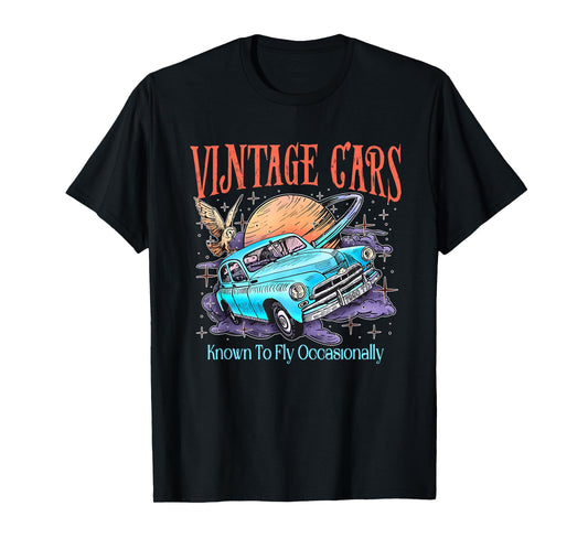 Weasley's Vintage Cars Known To Fly Occasionally Quote T-Shirt