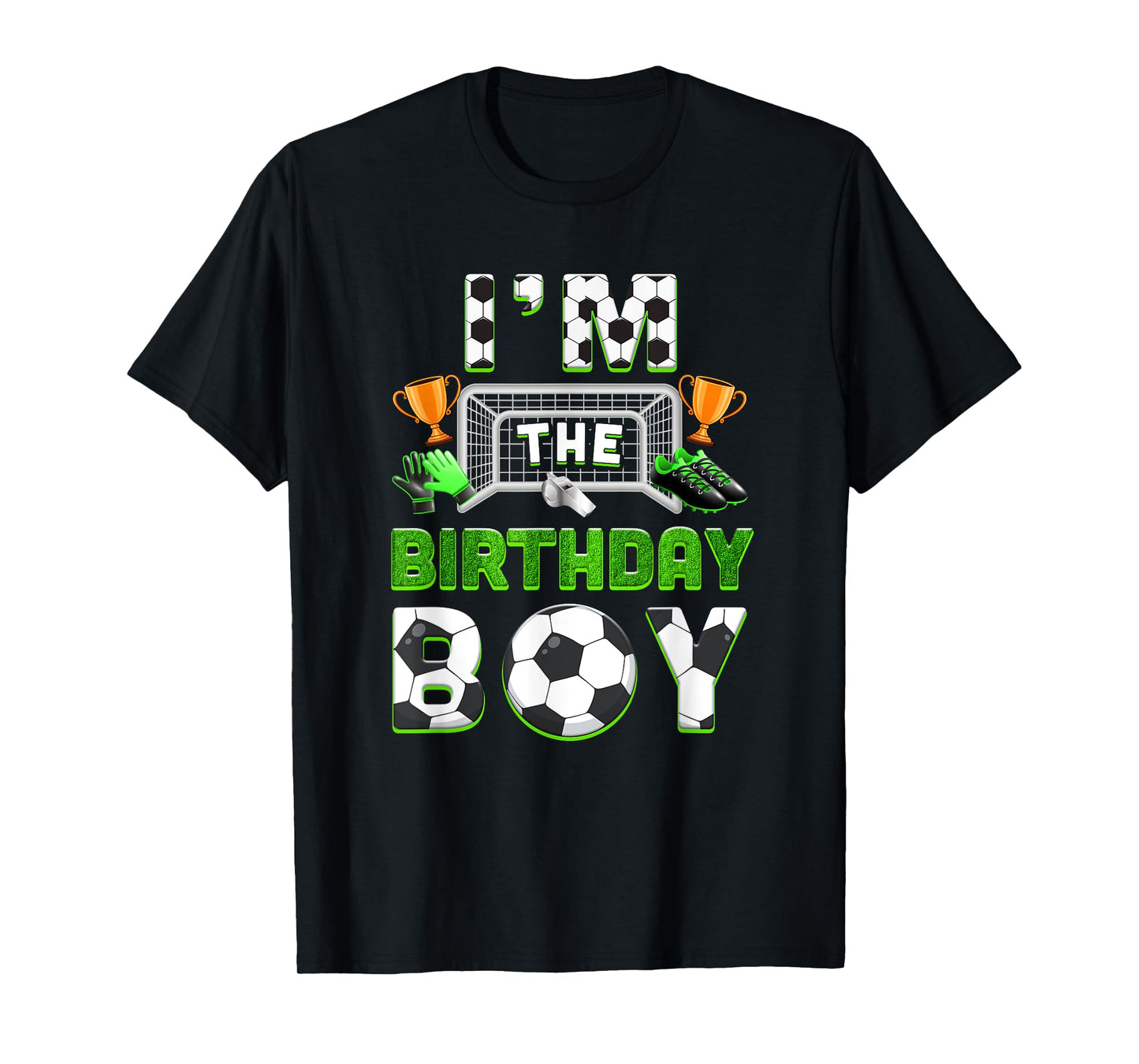 Im The Birthday Boy Soccer Family Matching Party Bday T-Shirt