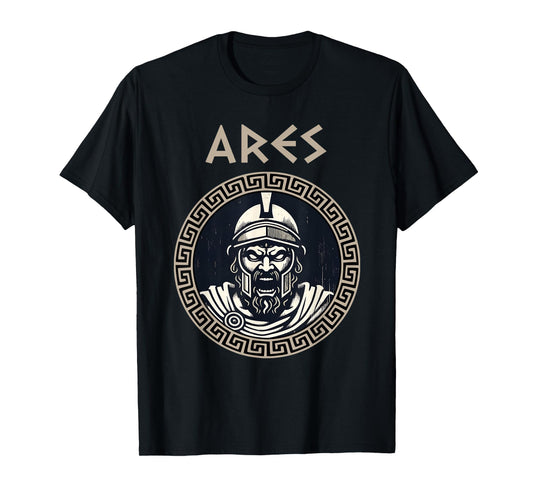 Ares Ancient Greek War God of Battle T-Shirt