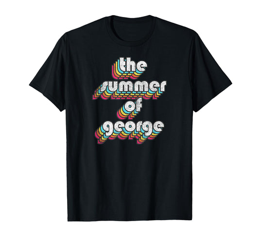 The Summer Of George Retro 90s Style Costanza Quotes Design T-Shirt