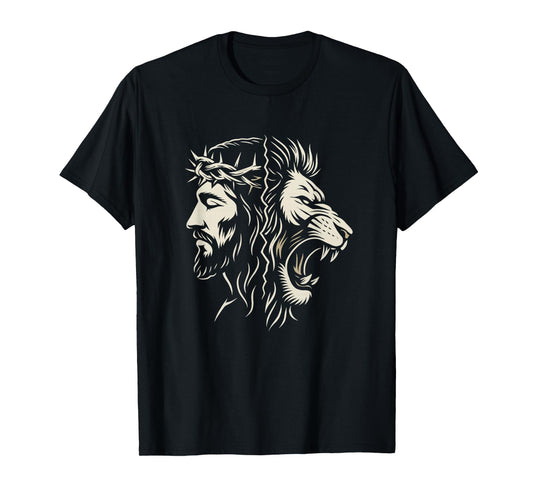 Jesus Lion of Judah Reggae Inspired Christian Art T-Shirt