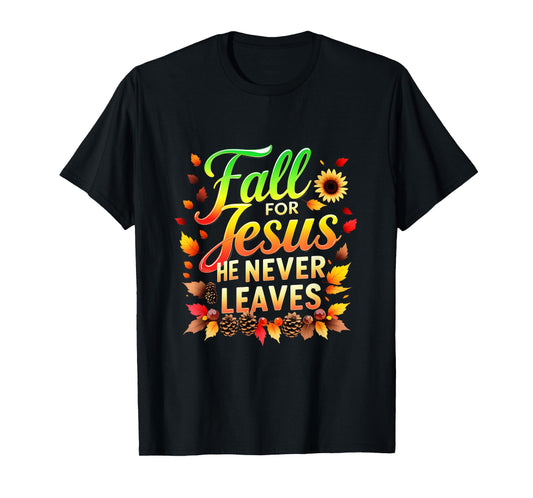 Fall Christian Thanksgiving Jesus My Favourite Season Autumn T-Shirt