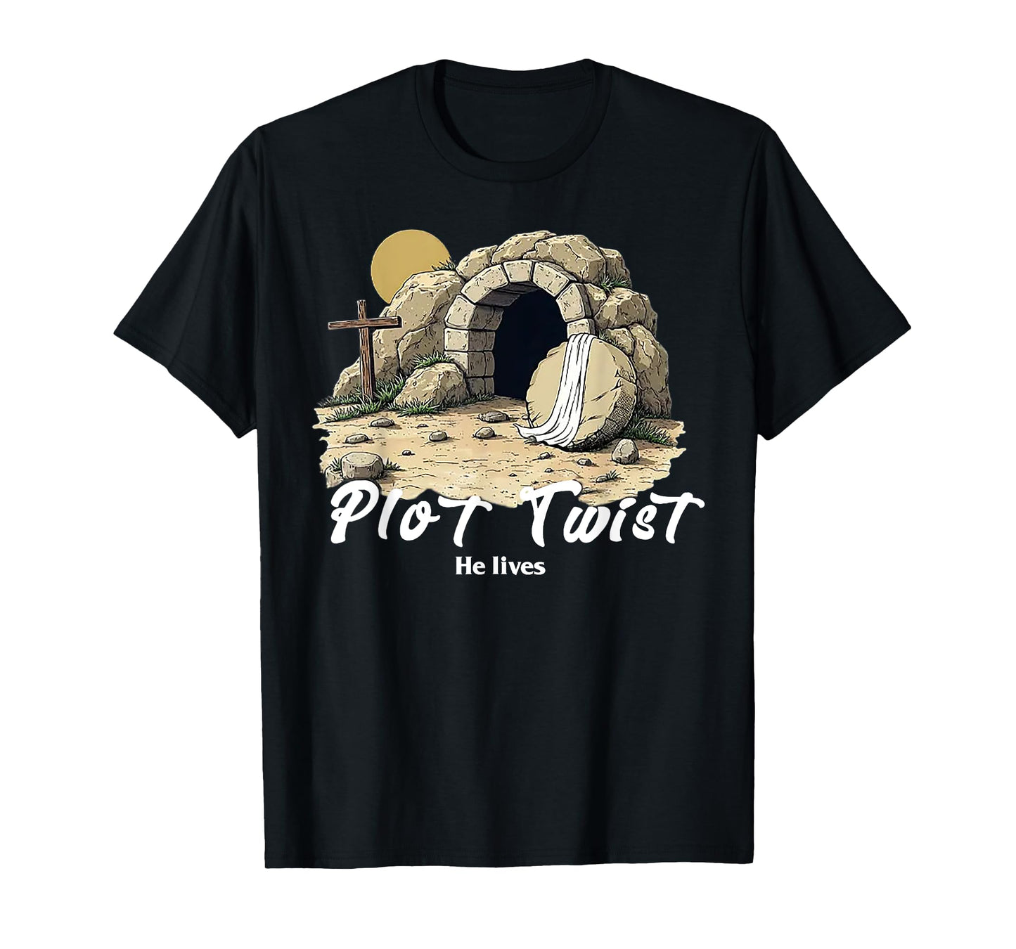 Plot Twist He lives T-Shirt