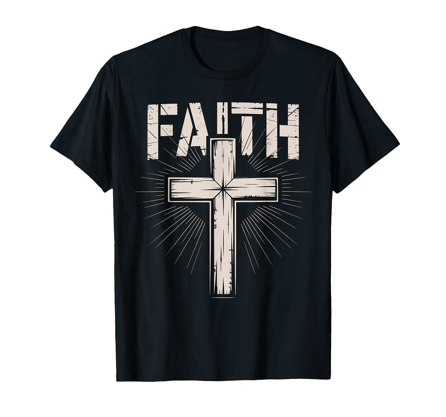 Faith Cross Christian T-Shirt