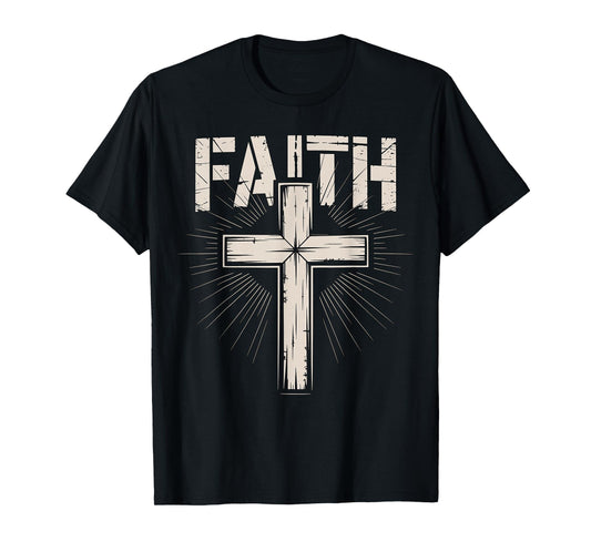 Faith Cross Christian T-Shirt