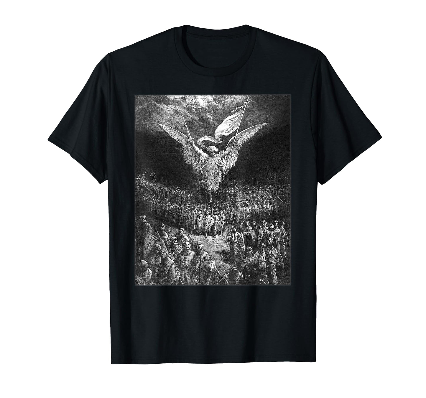 The Road to Jerusalem by Gustave Doré T-Shirt