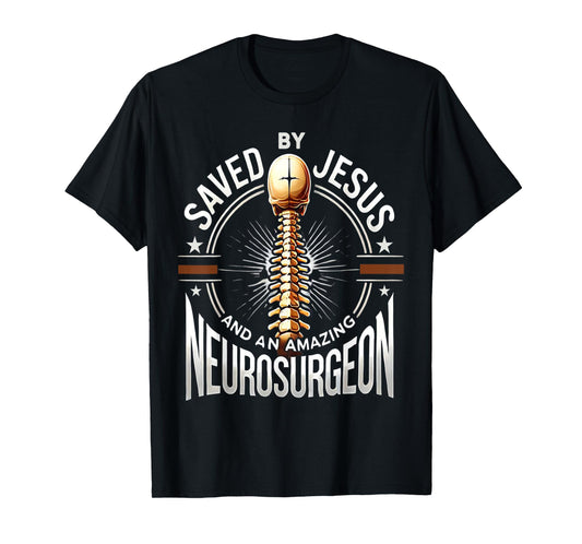 Back Neck Surgery For Men Women Physical Therapy Rehab Jesus T-Shirt