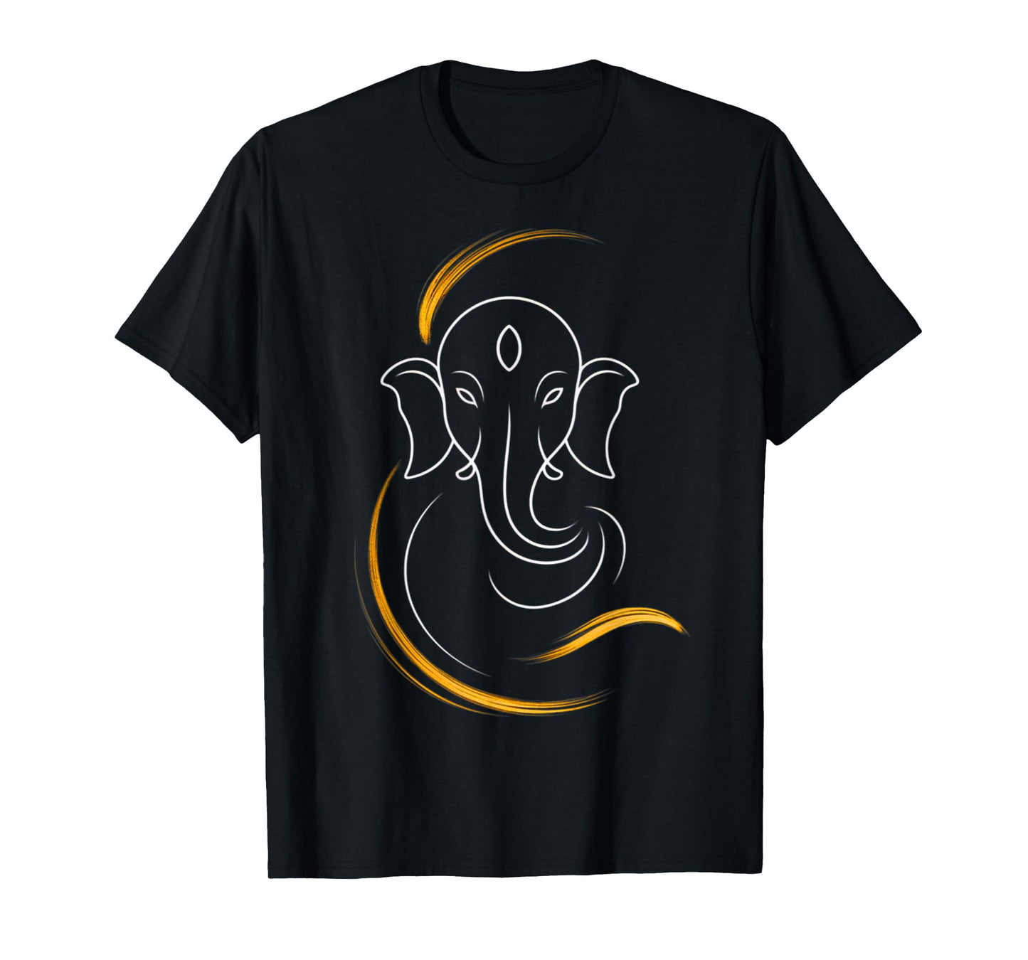 Hindu Ganesha Puja Elephant God India Meditation Yoga Murti T-Shirt