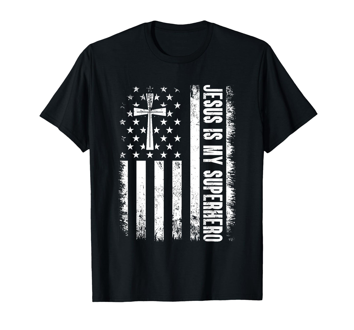 Jesus Is My Superhero - Christian Religious T-Shirt