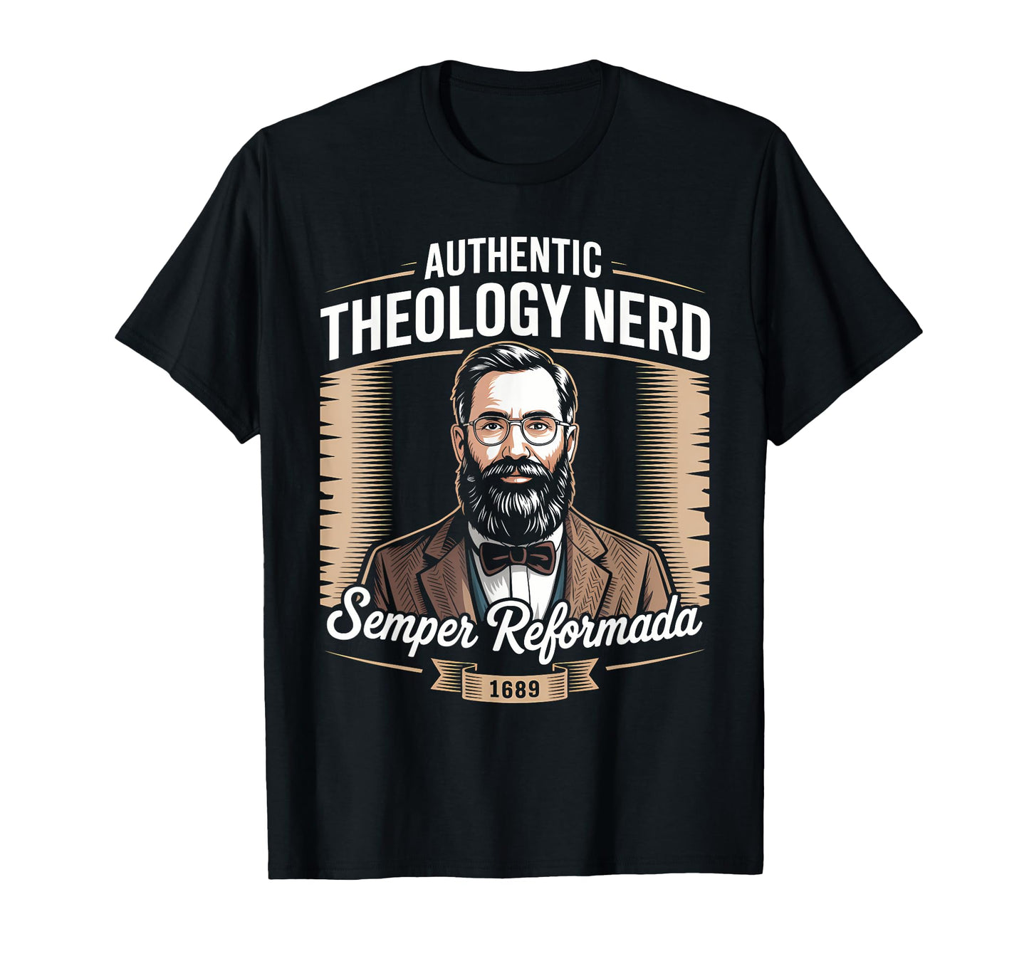Theology Nerd 1689 Reformed Christian Seminary T-Shirt