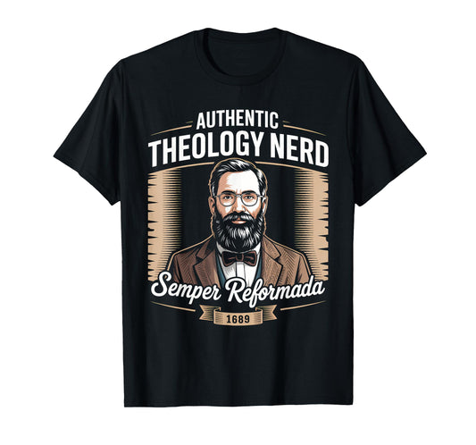 Theology Nerd 1689 Reformed Christian Seminary T-Shirt