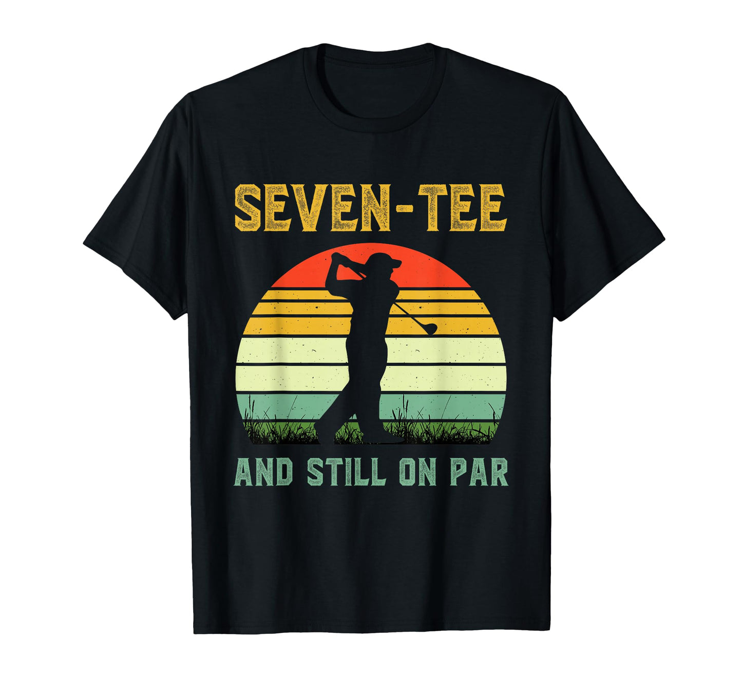 Funny 70th Birthday Golf Pun Golfing 70 Year Old Golfer T-Shirt