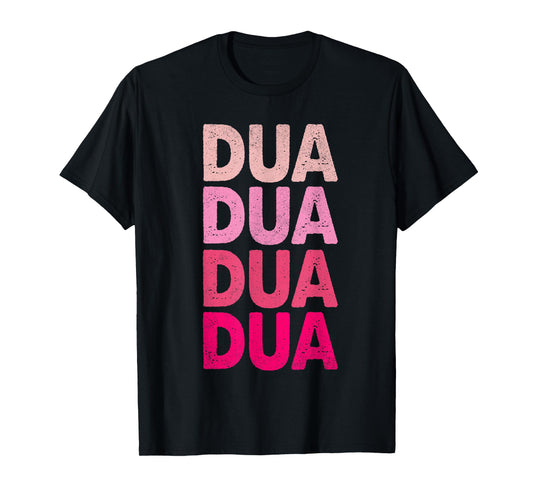Funny Girl Retro Dua First Name Personalized Tee 80, 90's T-Shirt
