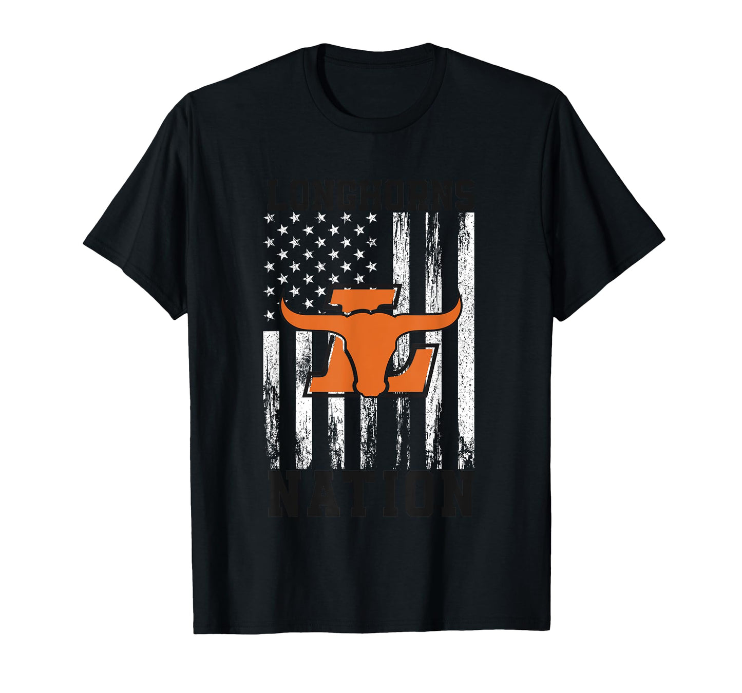 Lanier Longhorns Logo Nation HS T-Shirt