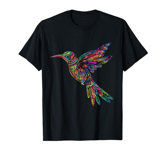 Aztec God Humming Bird Quetzalcoatl Toltec Inca Mayan T-Shirt