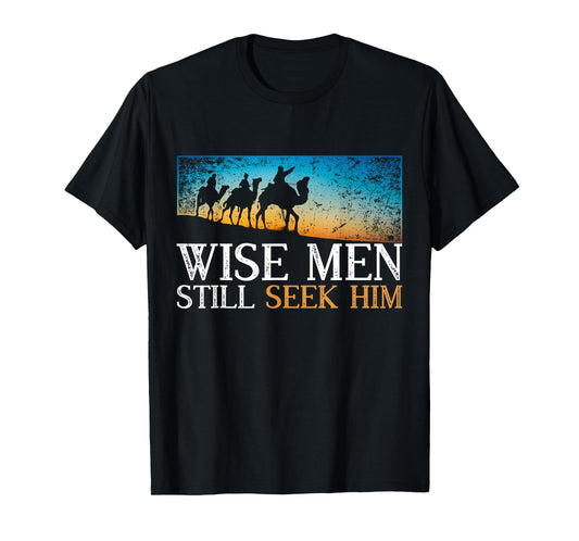 Desert Christian Men Gift Holy Bible Christianity Prayer T-Shirt