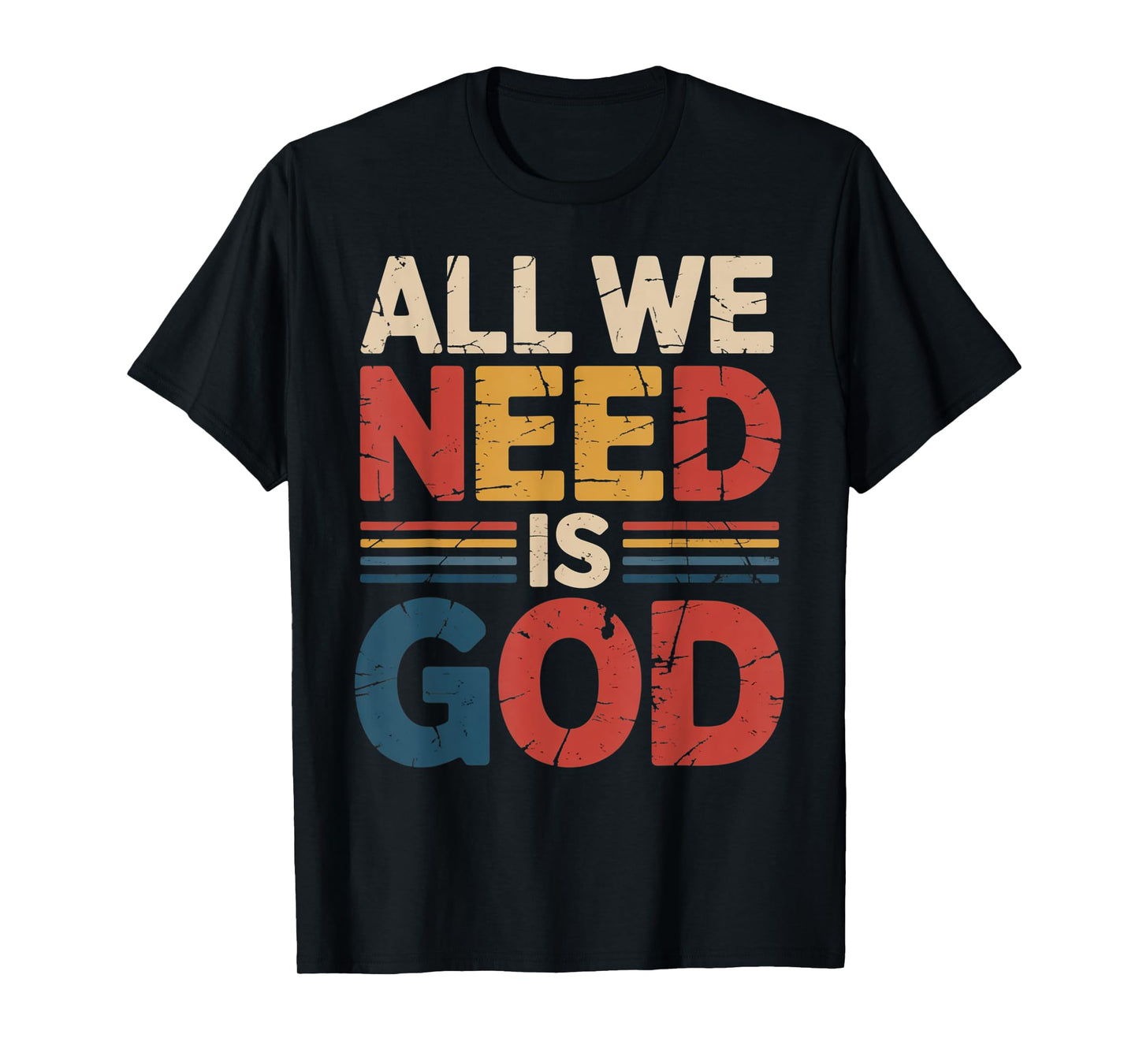 Christian Shirts for Men Inspirational God Faith Jesus T-Shirt