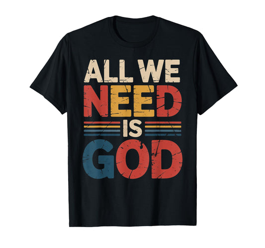 Christian Shirts for Men Inspirational God Faith Jesus T-Shirt