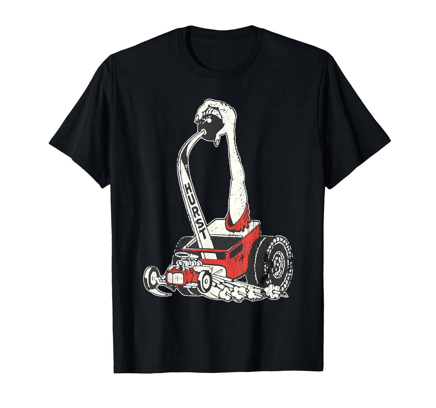 Vintage Hand Engine Funny Hurst Quote Basic Classic Speed T-Shirt