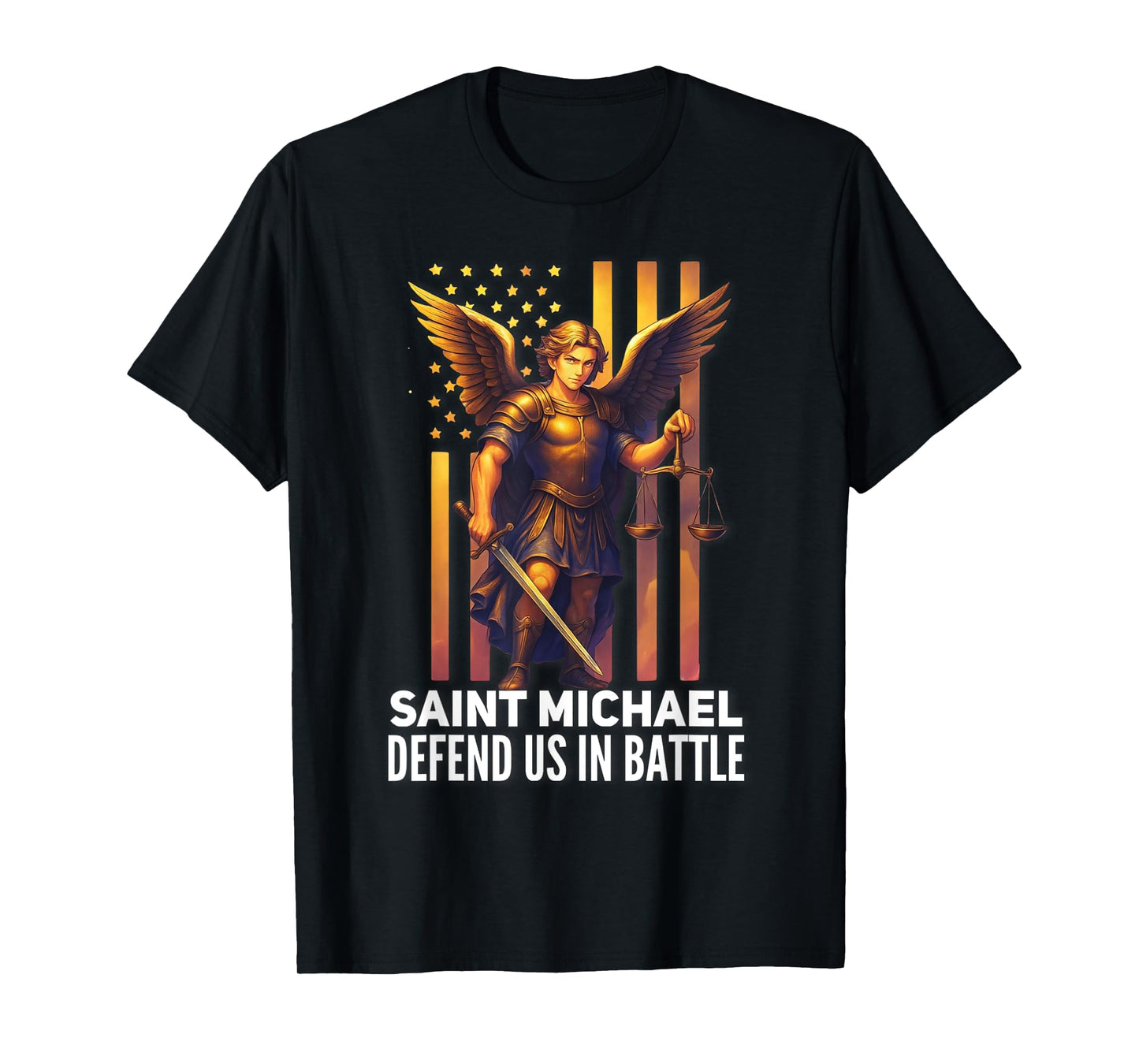 Saint Michael The Archangel Catholic T-Shirt