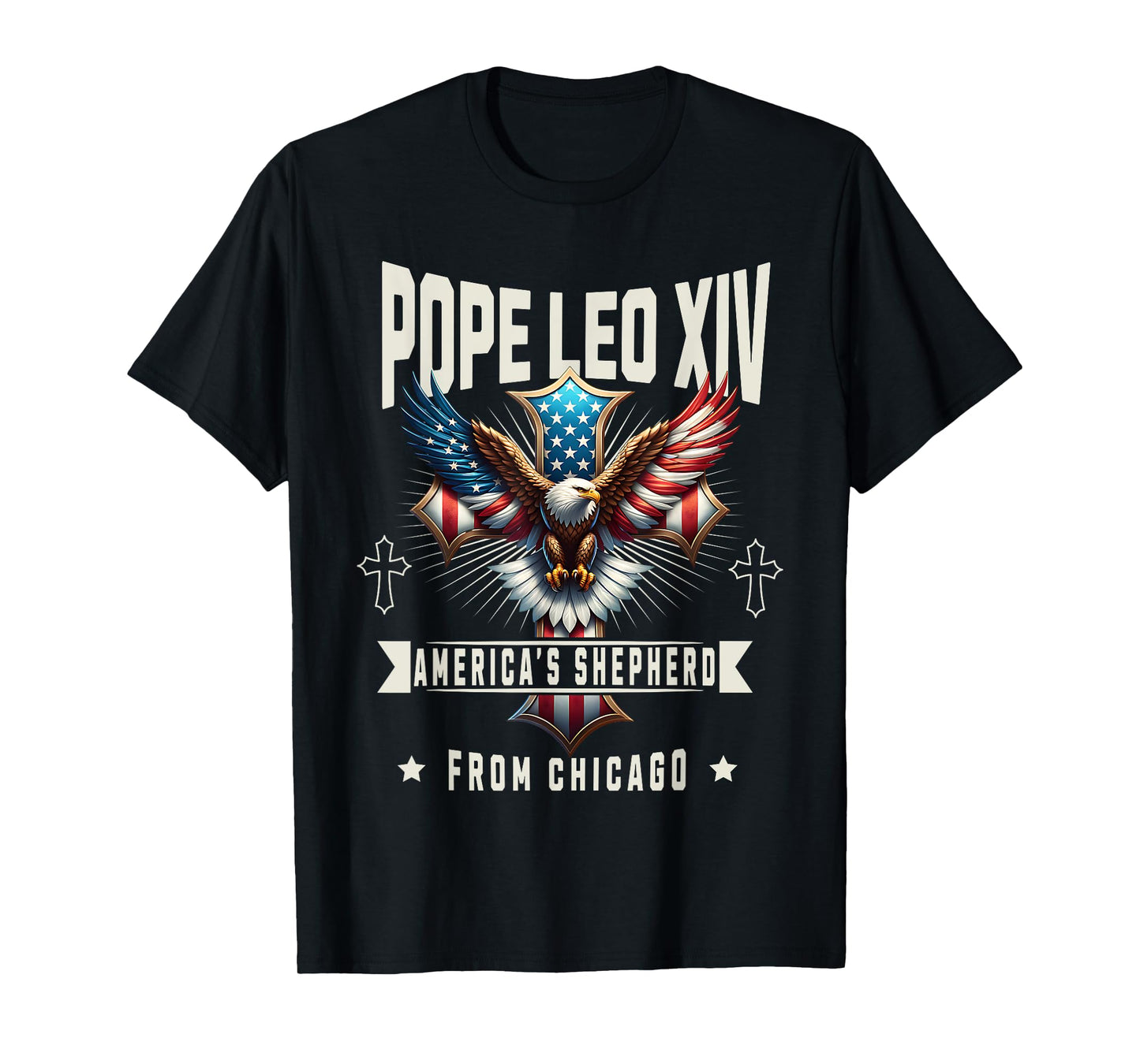 Habemus Papam 2025 Vatican Election Leo XIV From Chicago T-Shirt