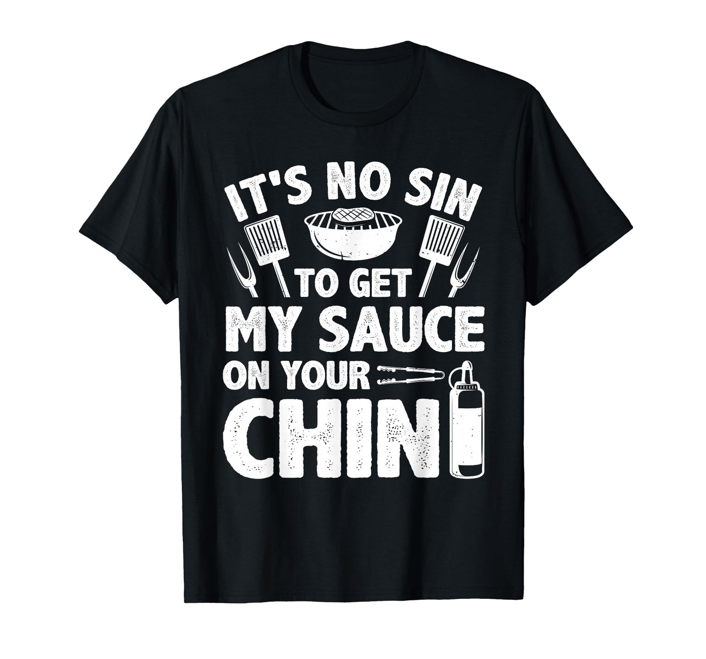 Funny BBQ Art For Men Women Grilling Meat Smoking Barbecue T-Shirt