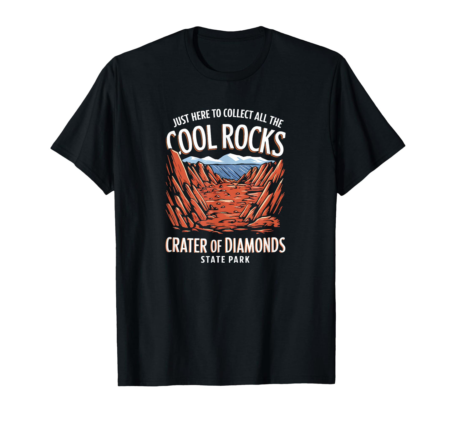 Funny Rock Collector Crater Of Diamonds State Park T-Shirt